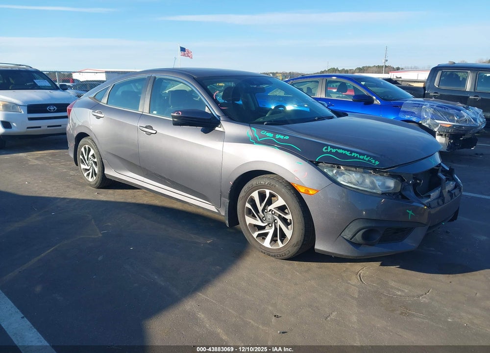 2016 HONDA CIVIC EX VIN: 2HGFC2F84GH501314