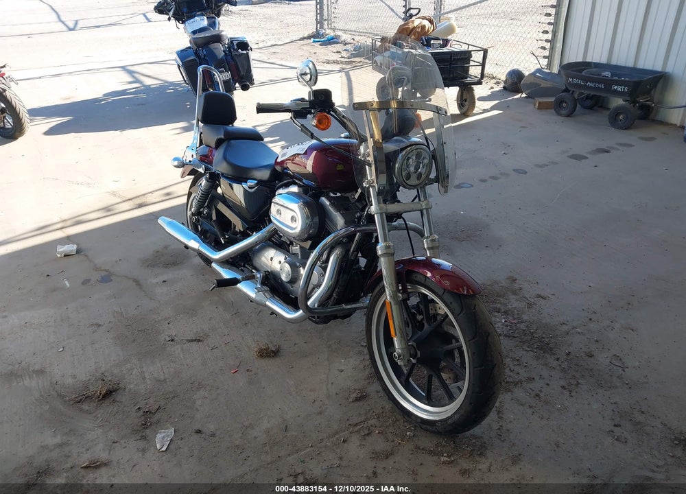 2014 HARLEY-DAVIDSON XL883 SUPERLOW VIN: 1HD4CR230EC434556