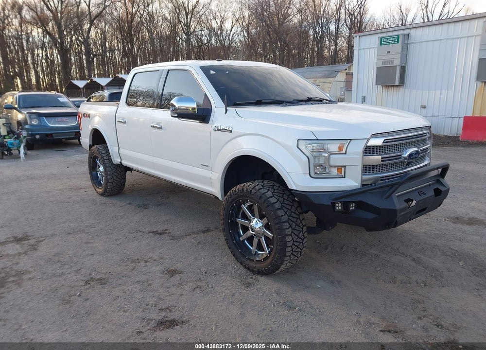 2016 FORD F-150 PLATINUM VIN: 1FTEW1EG2GFD35431