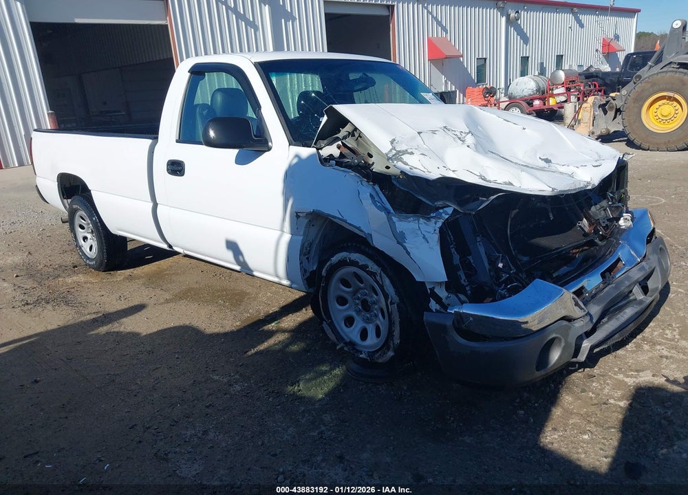 2006 GMC SIERRA 1500 WORK TRUCK VIN: 3GTEC14X76G215227