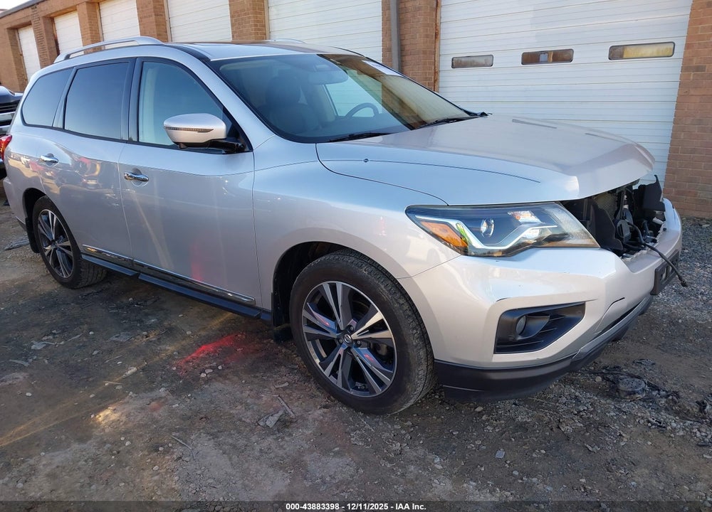 2018 NISSAN PATHFINDER PLATINUM VIN: 5N1DR2MM4JC613265