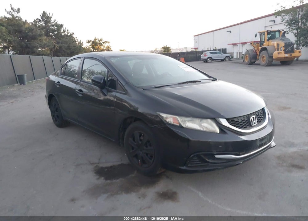 2014 HONDA CIVIC LX VIN: 19XFB2F55EE225936