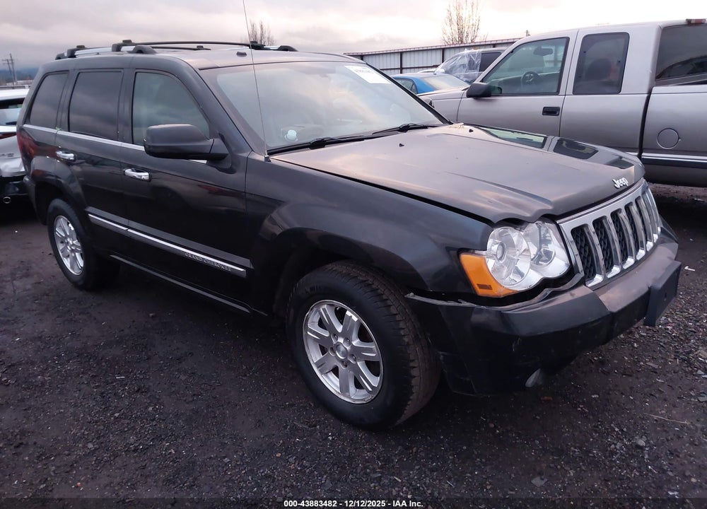 2008 JEEP GRAND CHEROKEE OVERLAND VIN: 1J8HR68298C202100