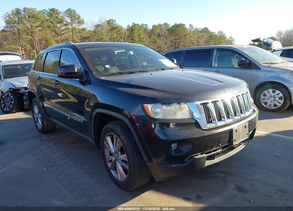 2013 JEEP GRAND CHEROKEE LAREDO VIN: 1C4RJFAG0DC503101