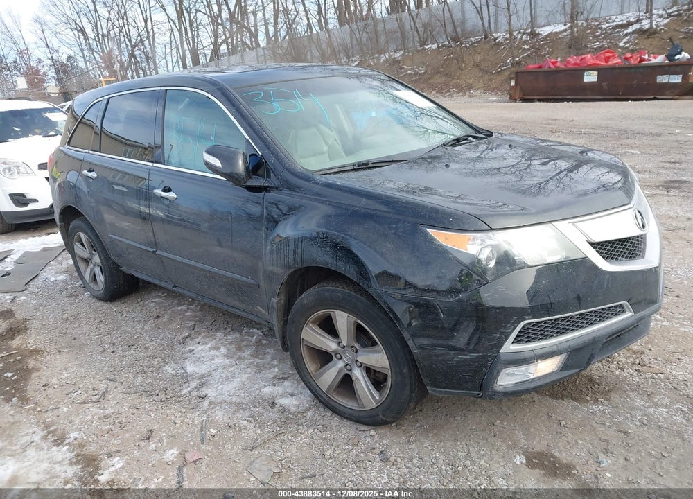 2011 ACURA MDX TECHNOLOGY PACKAGE VIN: 2HNYD2H68BH534285