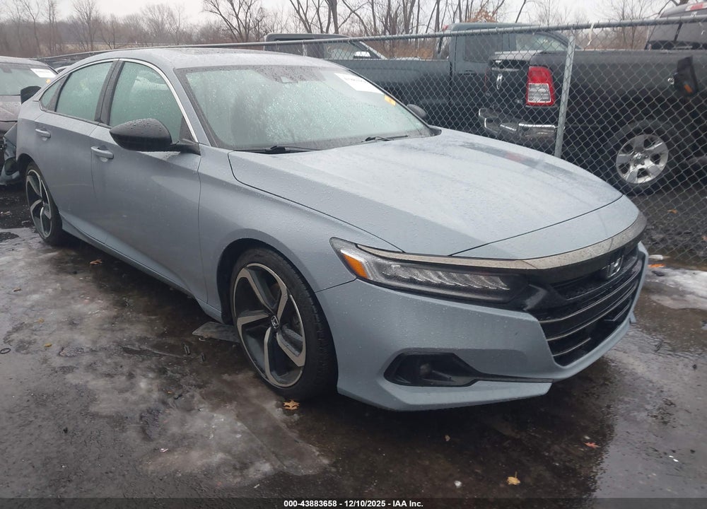 2021 HONDA ACCORD SPORT 2.0T VIN: 1HGCV2F37MA033400