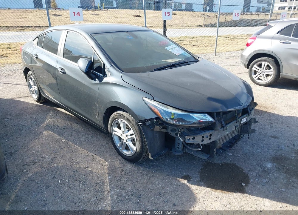 2018 CHEVROLET CRUZE LT AUTO VIN: 1G1BE5SMXJ7229231