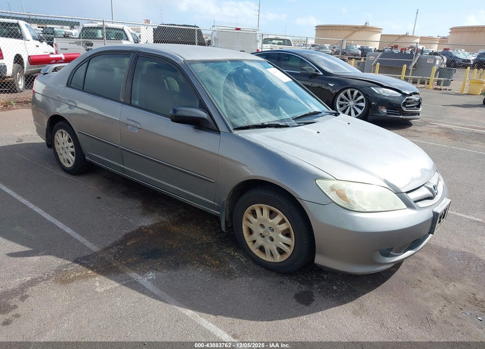 2004 HONDA CIVIC LX VIN: 2HGES16524H565247