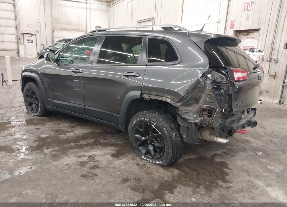 2015 JEEP CHEROKEE TRAILHAWK VIN: 1C4PJMBS8FW511866