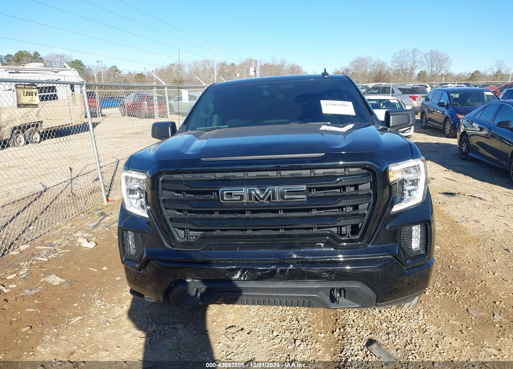 2021 GMC SIERRA 1500 4WD  STANDARD BOX ELEVATION VIN: 1GTR9CED4MZ223184