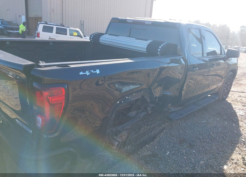 2021 GMC SIERRA 1500 4WD  STANDARD BOX ELEVATION VIN: 1GTR9CED4MZ223184