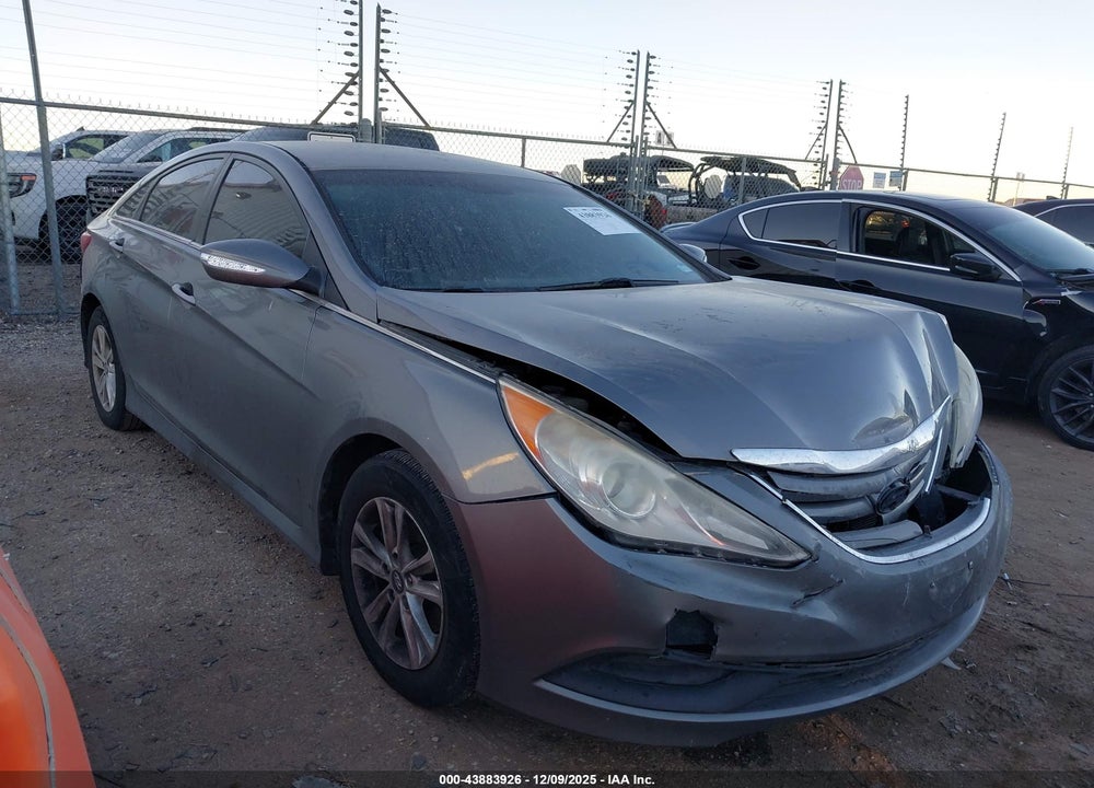 2014 HYUNDAI SONATA GLS VIN: 5NPEB4AC9EH930876