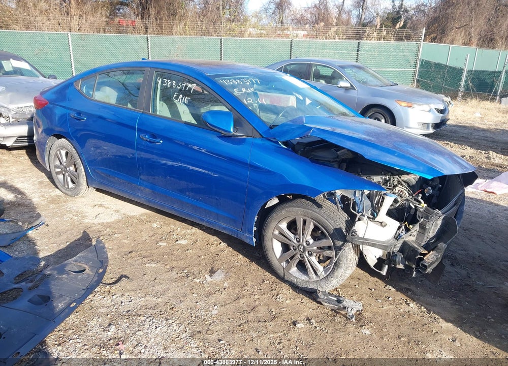 2018 HYUNDAI ELANTRA VALUE EDITION VIN: KMHD84LF7JU472994