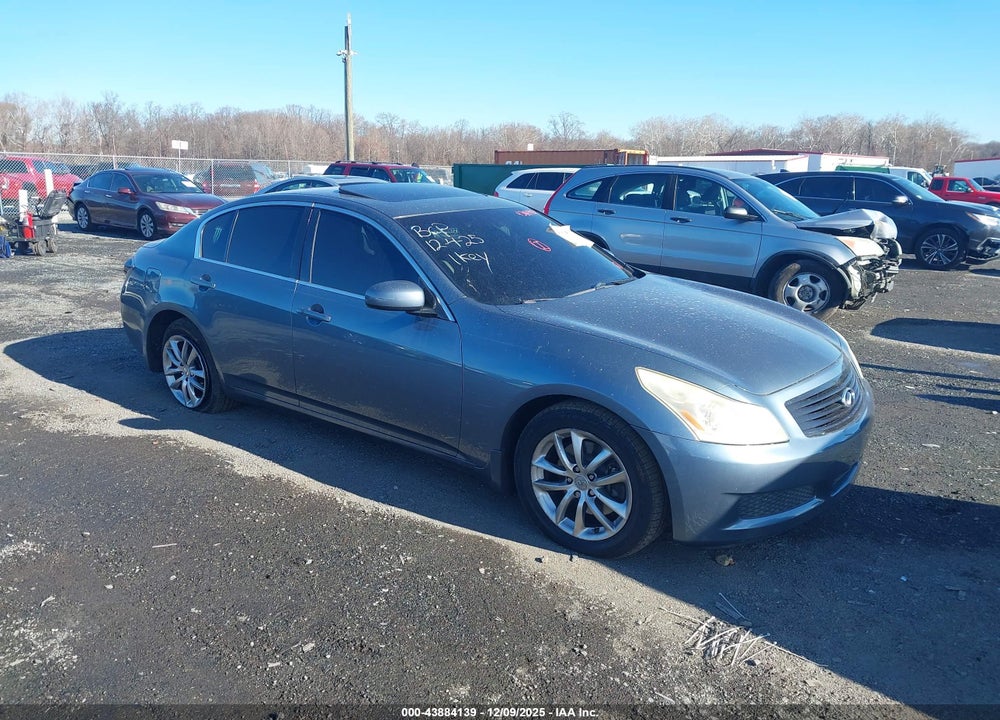 2008 INFINITI G35X VIN: JNKBV61FX8M253782