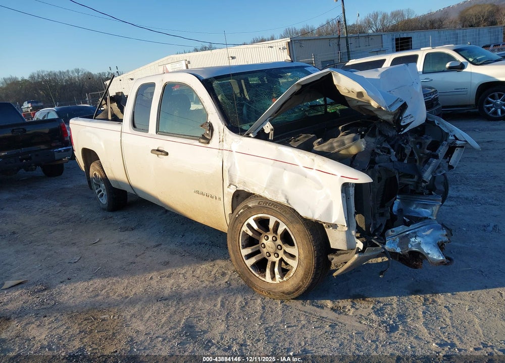 2007 GMC SIERRA 1500 WORK TRUCK VIN: 1GTEC19C77Z504552