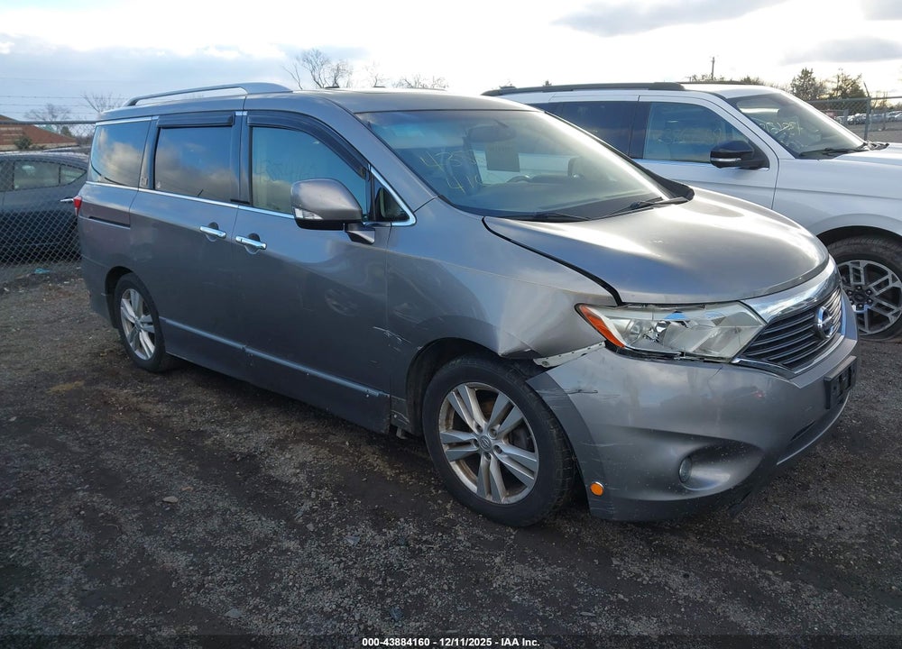 2012 NISSAN QUEST LE VIN: JN8AE2KP7C9043010