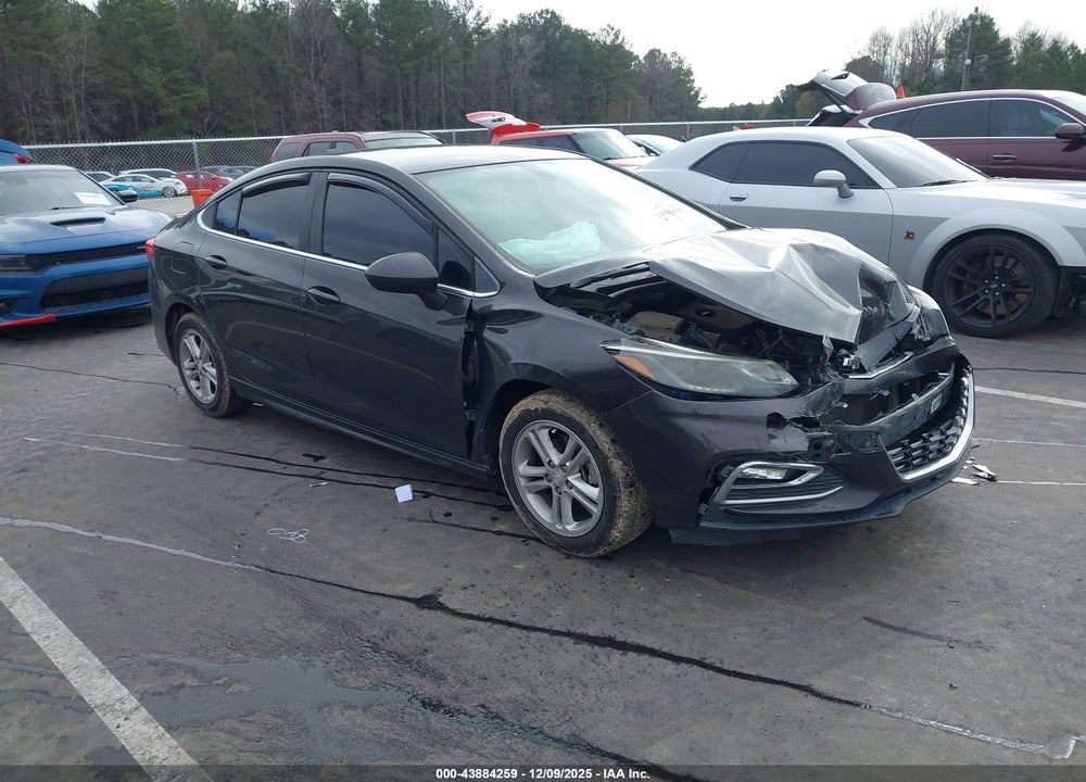 2017 CHEVROLET CRUZE LT AUTO VIN: 1G1BE5SM4H7127899