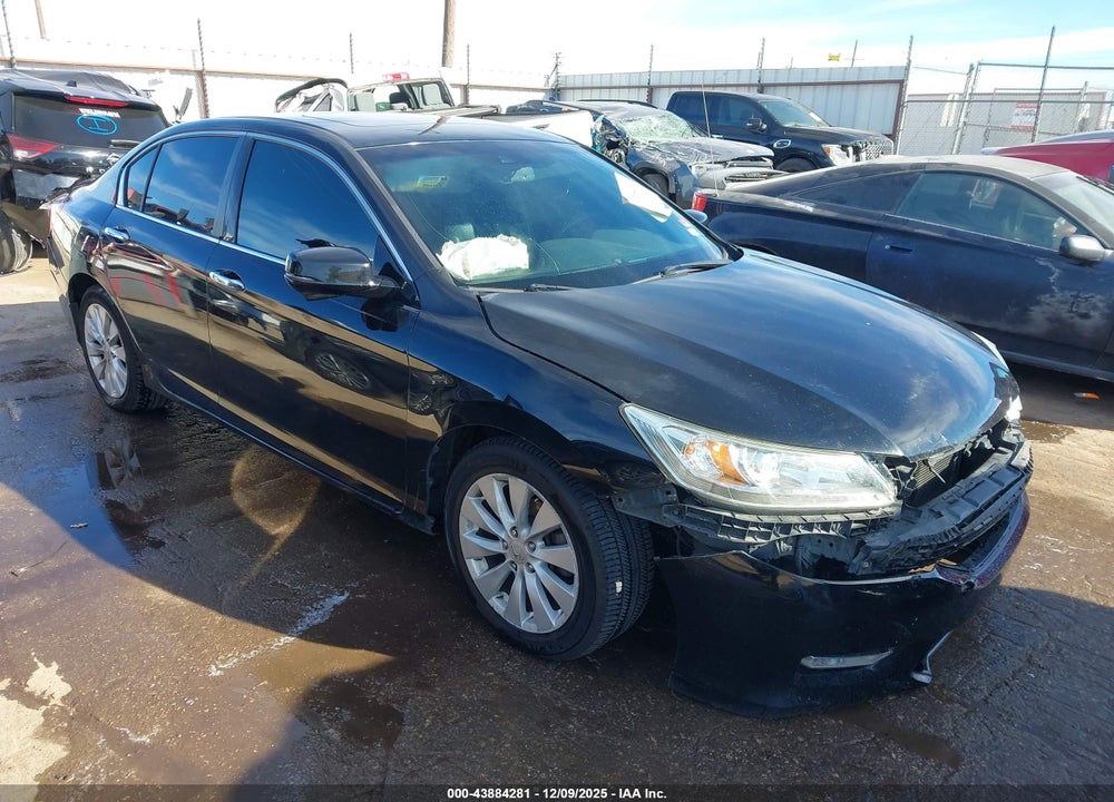 2014 HONDA ACCORD EX-L V-6 VIN: 1HGCR3F87EA016524