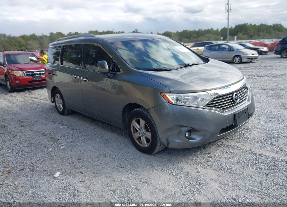 2017 NISSAN QUEST SV VIN: JN8AE2KP9H9167349