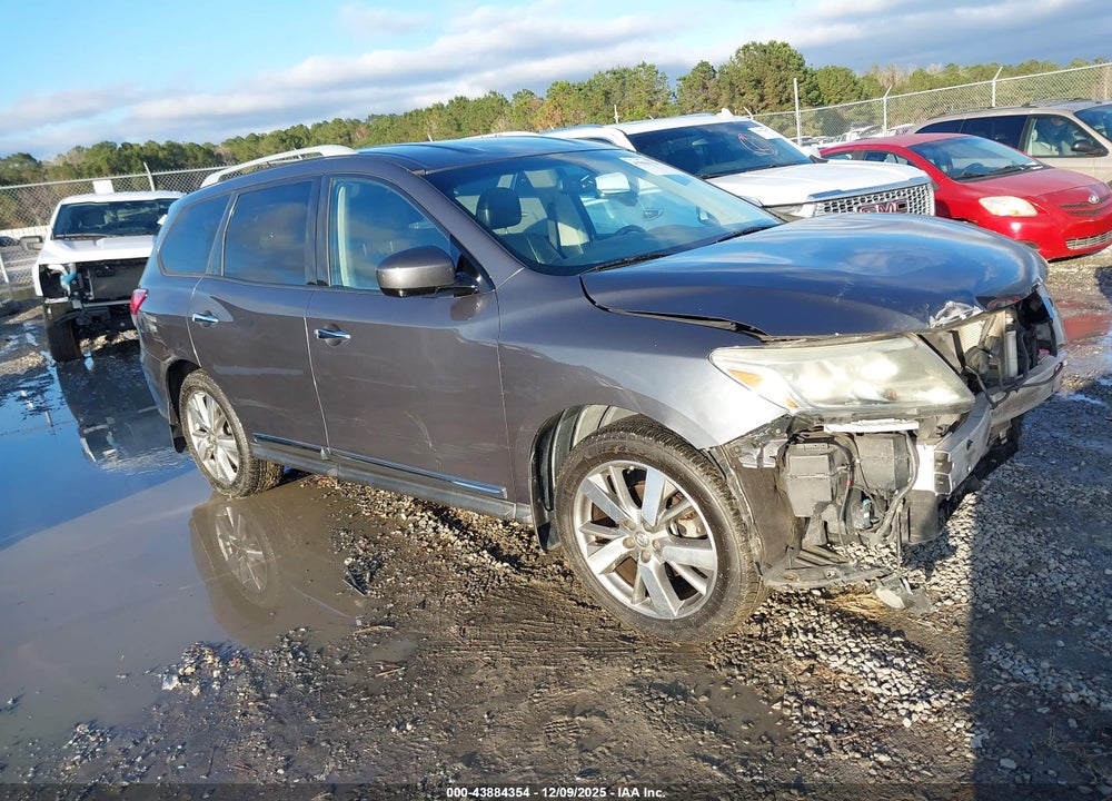 2013 NISSAN PATHFINDER PLATINUM VIN: 5N1AR2MN2DC632266