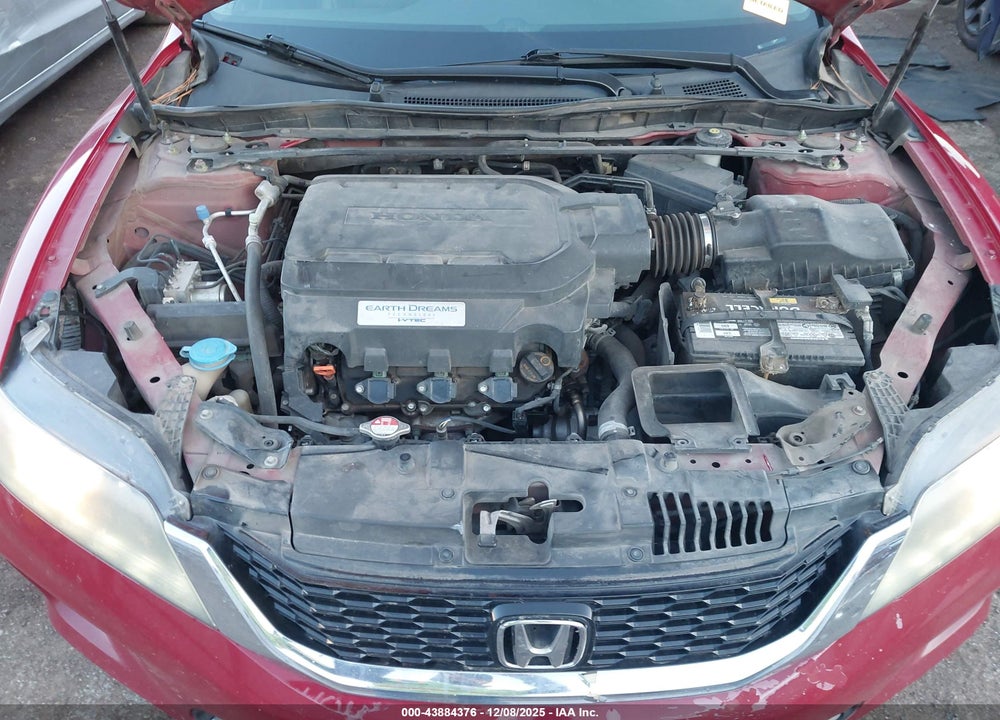 2013 HONDA ACCORD EX-L V-6 VIN: 1HGCT2B80DA005400