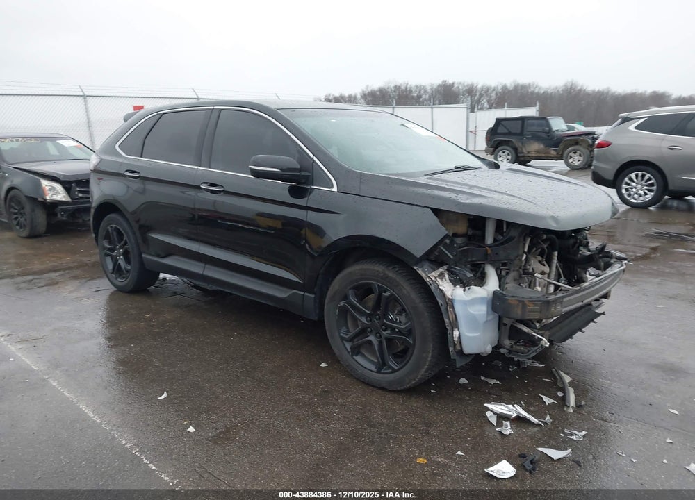 2015 FORD EDGE TITANIUM VIN: 2FMTK3K89FBB43298