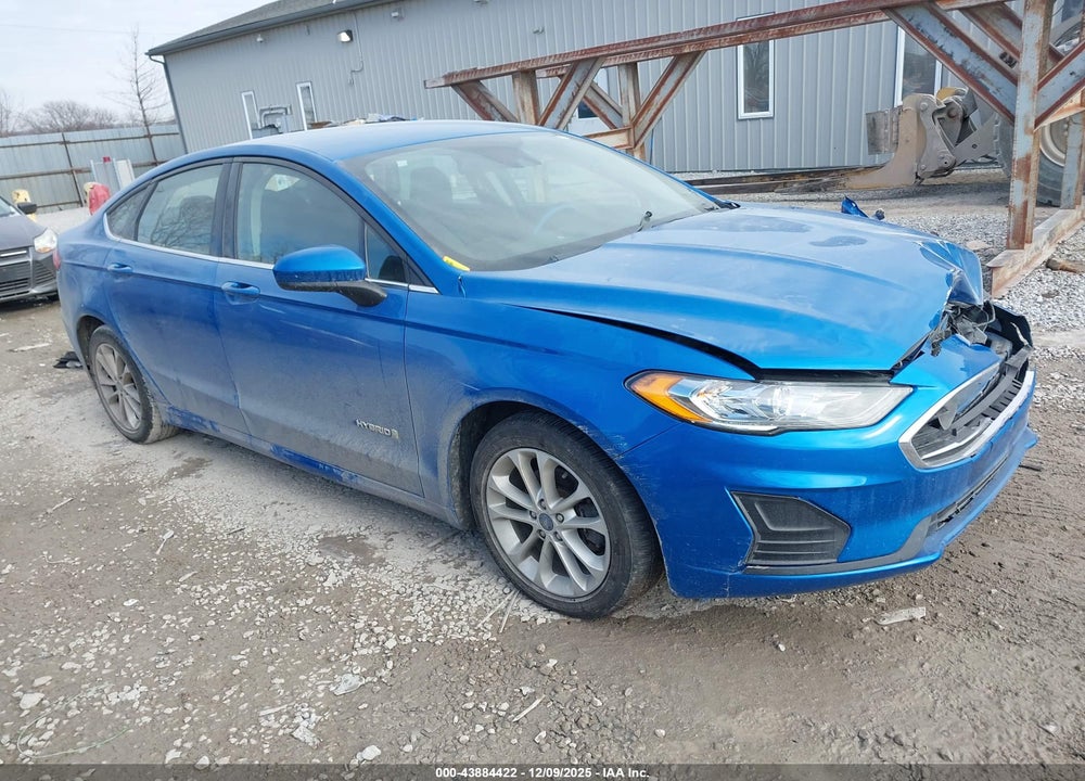 2019 FORD FUSION HYBRID SE VIN: 3FA6P0LU4KR195954