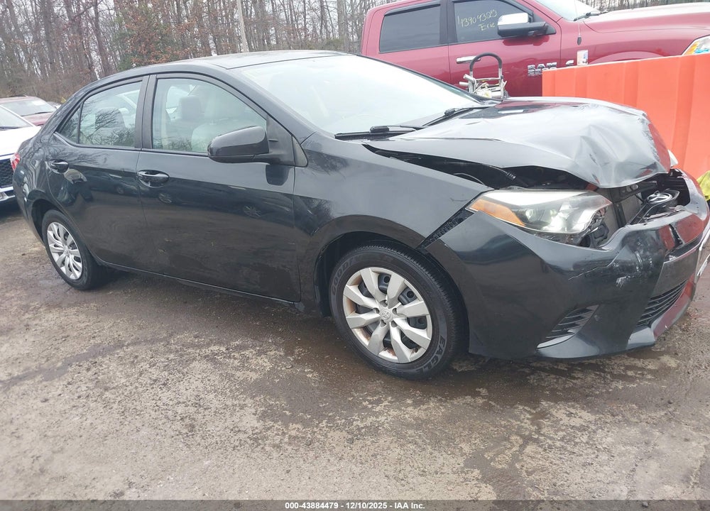 2016 TOYOTA COROLLA LE VIN: 2T1BURHE2GC716321