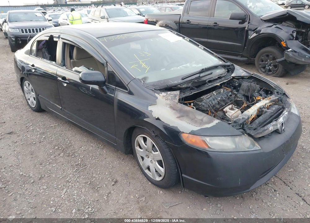 2006 HONDA CIVIC LX VIN: 1HGFA165X6L099130