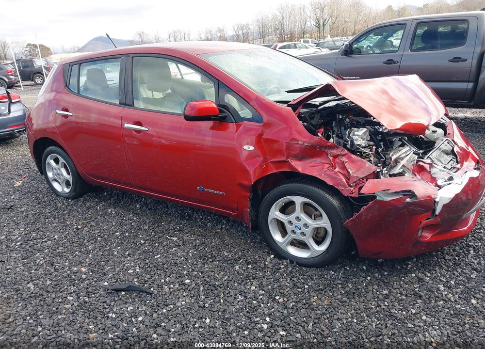 2012 NISSAN LEAF SL VIN: JN1AZ0CP4CT025508