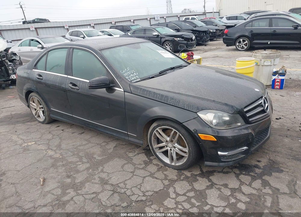 2014 MERCEDES-BENZ C 300 SPORT 4MATIC VIN: WDDGF8AB5EG217284