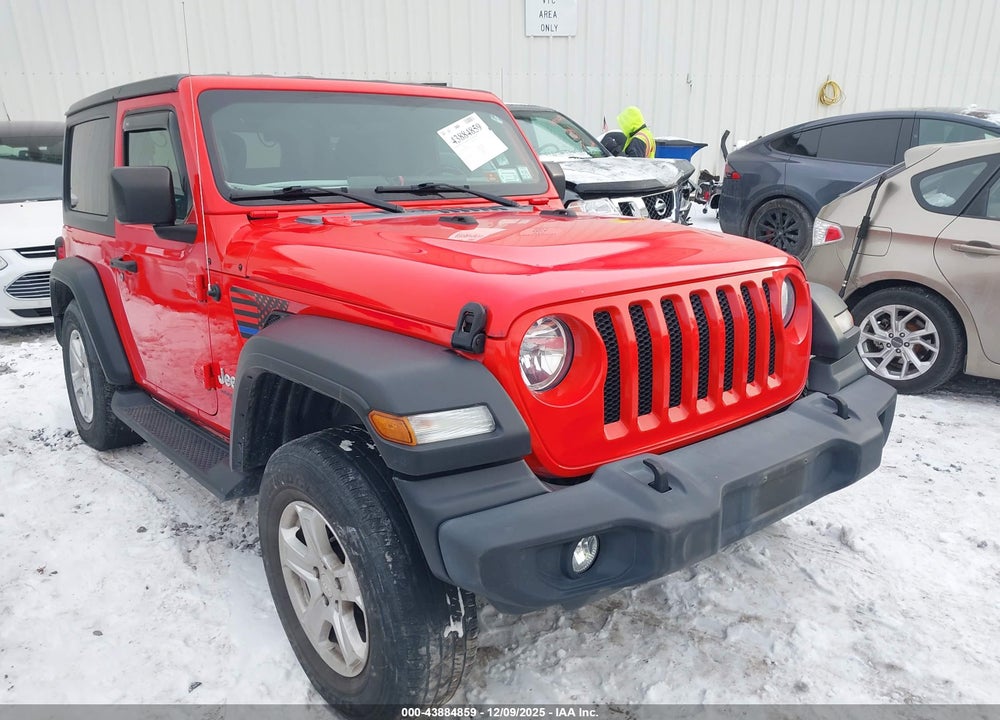 2021 JEEP WRANGLER SPORT S 4X4 VIN: 1C4GJXAN1MW546842