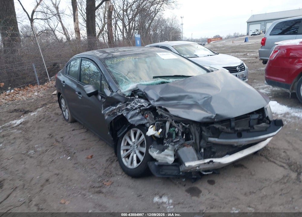 2012 HONDA CIVIC EX VIN: 19XFB2F80CE088024