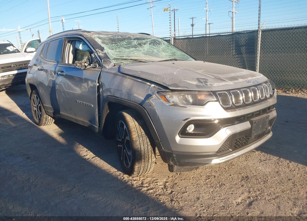 2022 JEEP COMPASS LIMITED 4X4 VIN: 3C4NJDCB8NT173055