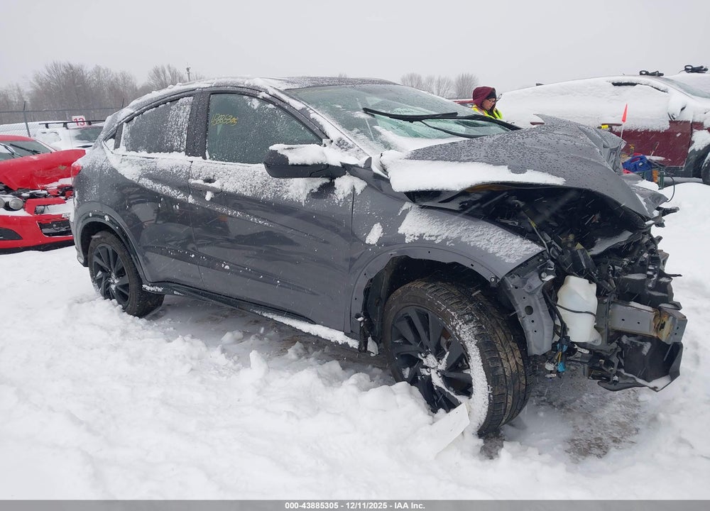 2022 HONDA HR-V AWD SPORT VIN: 3CZRU6H11NM772047