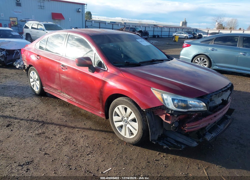 2016 SUBARU LEGACY 2.5I PREMIUM VIN: 4S3BNAC61G3058143