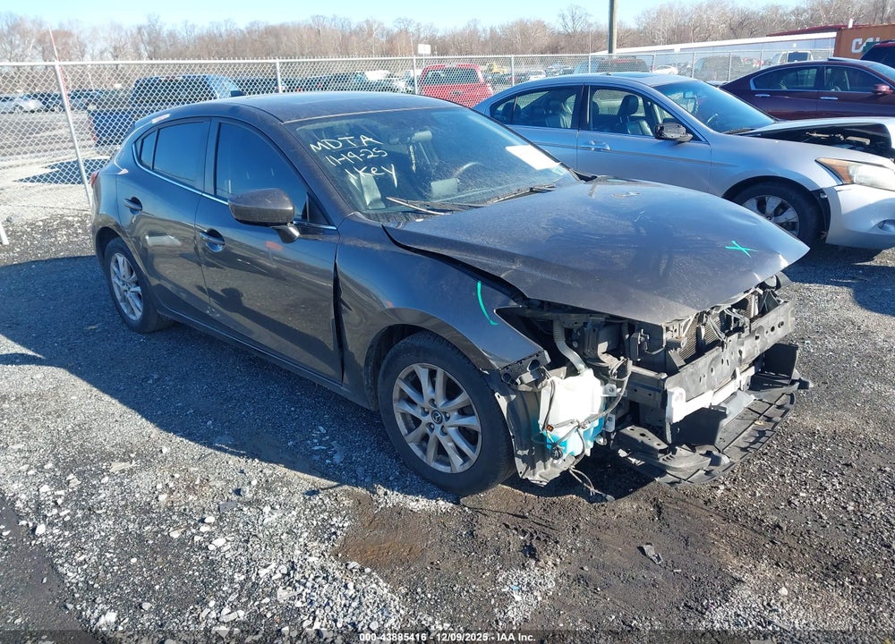 2014 MAZDA 3 I GRAND TOURING VIN: JM1BM1M79E1154900