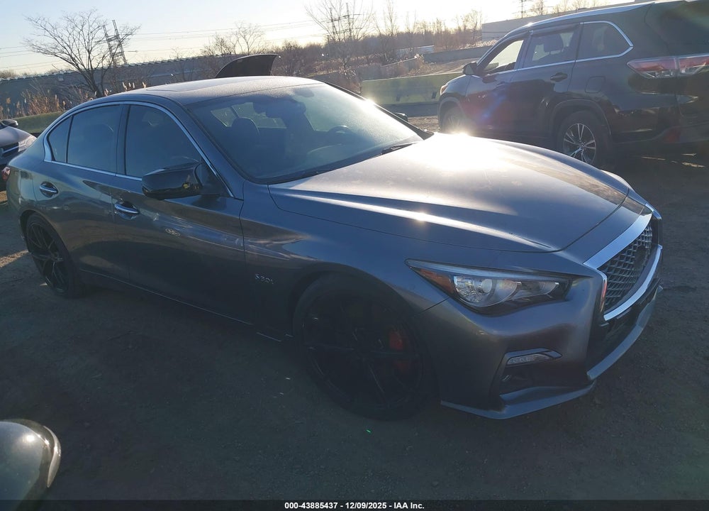 2018 INFINITI Q50 3.0T RED SPORT 400 VIN: JN1FV7AP7JM460950