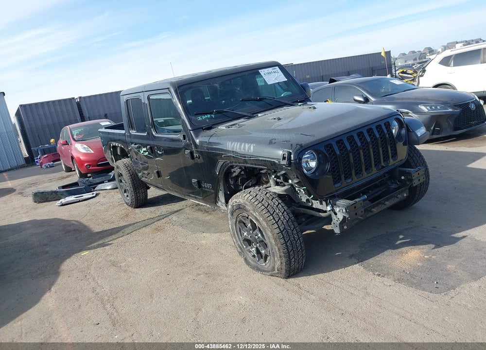 2021 JEEP GLADIATOR WILLYS SPORT 4X4 VIN: 1C6HJTAG1ML619845