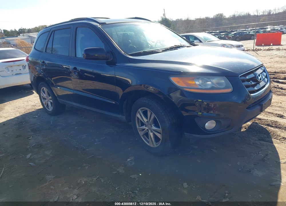 2010 HYUNDAI SANTA FE SE VIN: 5NMSHDAG6AH356183