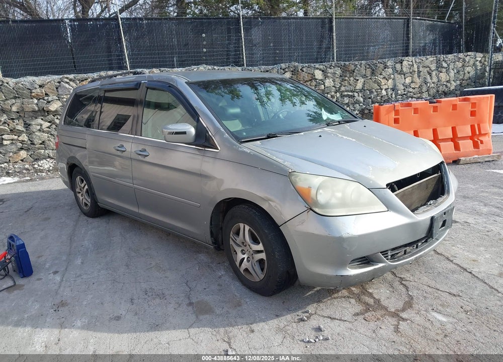 2007 HONDA ODYSSEY EX VIN: 5FNRL38437B016499