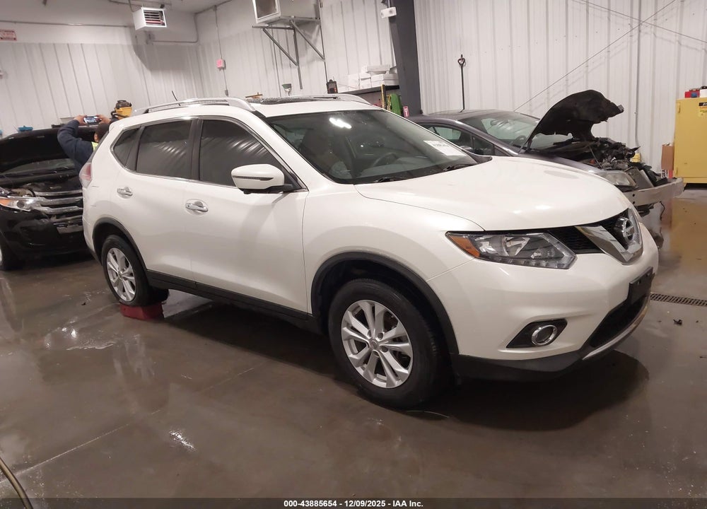 2016 NISSAN ROGUE SV VIN: 5N1AT2MV5GC738586