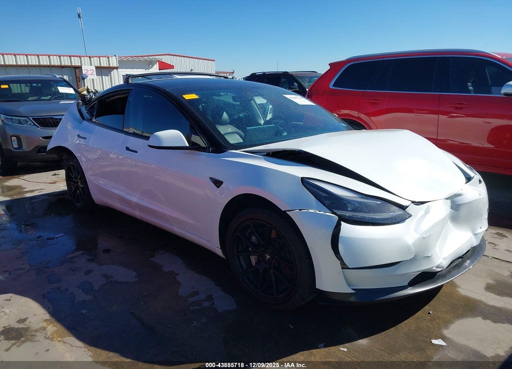 2022 TESLA MODEL 3 LONG RANGE DUAL MOTOR ALL-WHEEL DRIVE VIN: 5YJ3E1EBXNF171796