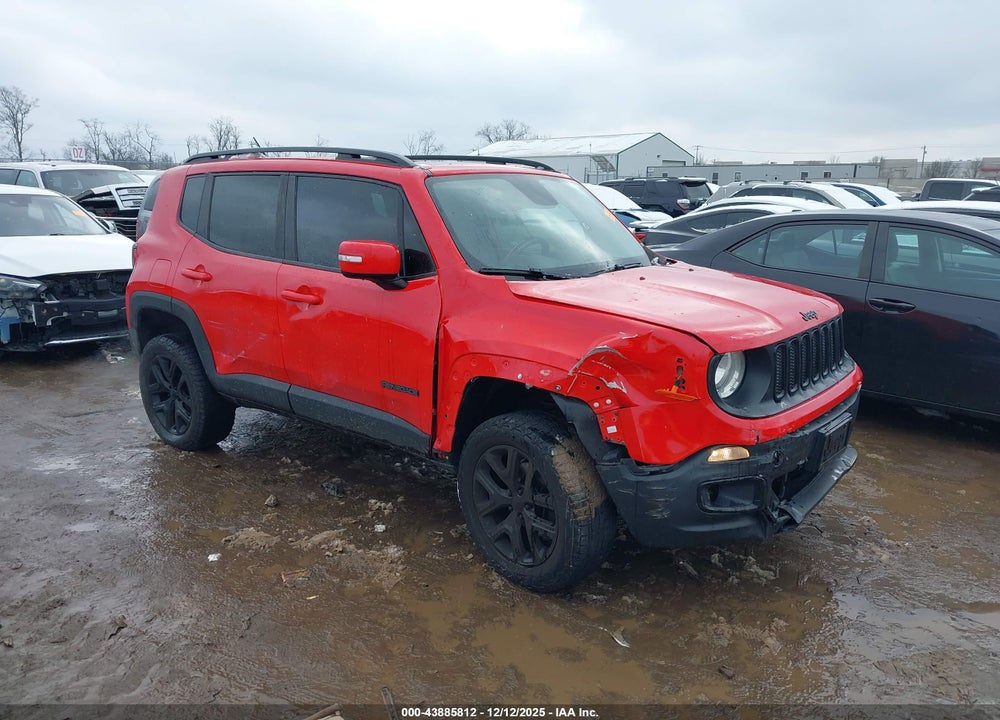 2017 JEEP RENEGADE ALTITUDE 4X4 VIN: ZACCJBBBXHPF01083