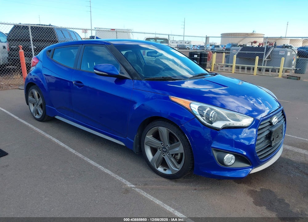 2015 HYUNDAI VELOSTER TURBO VIN: KMHTC6AEXFU224598