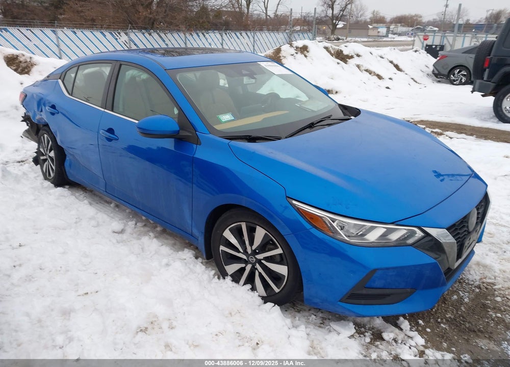 2022 NISSAN SENTRA SV XTRONIC CVT VIN: 3N1AB8CV1NY300117