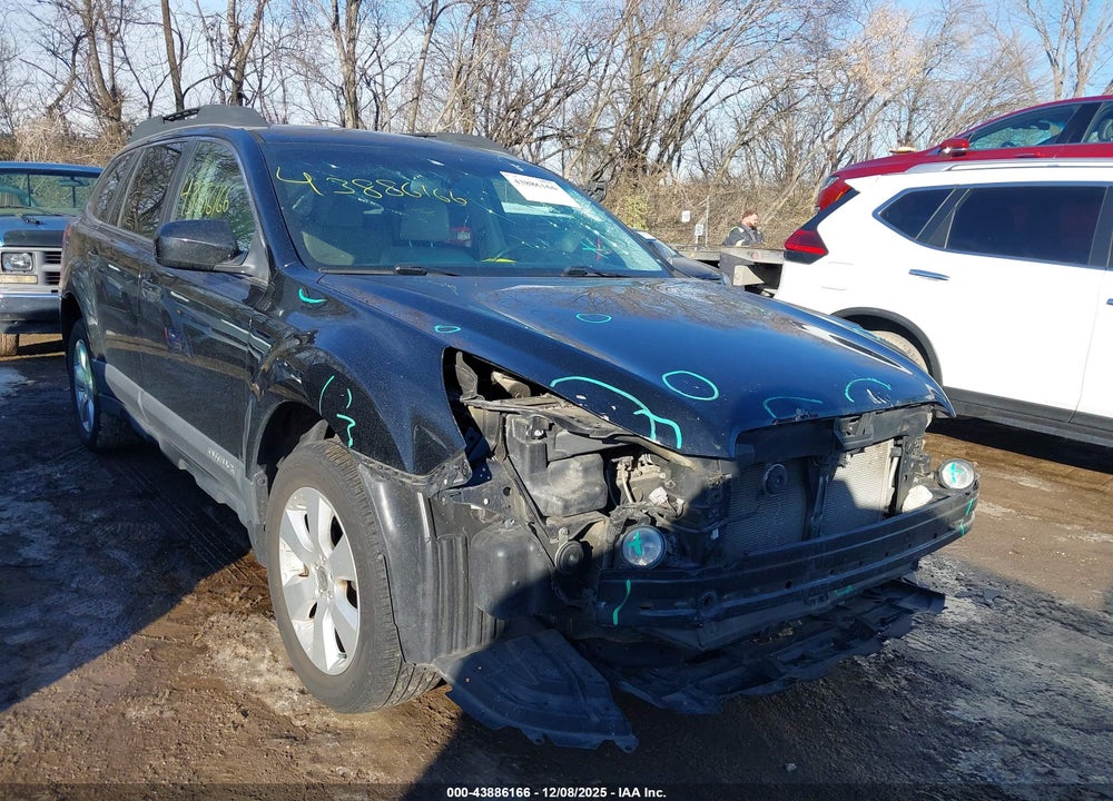 2011 OUTBACK SUBARU  2.5I LIMITED VIN: 4S4BRCKC5B3349059