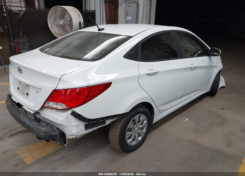 2016 HYUNDAI ACCENT SE VIN: KMHCT4AE1GU123245