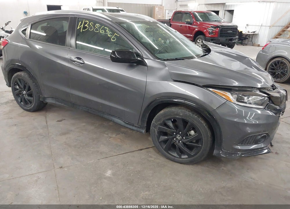 2021 HONDA HR-V AWD SPORT VIN: 3CZRU6H13MM733572