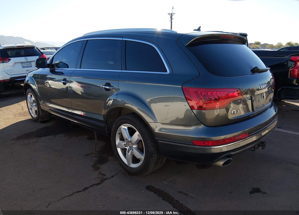 2013 AUDI Q7 3.0 TDI PREMIUM VIN: WA1LMAFE4DD012591